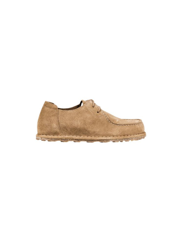 Birkenstock Utti Lace-Up Suede Boot — Grey