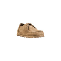 Birkenstock Utti Lace-Up Suede Boot — Grey
