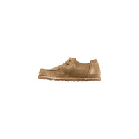 Birkenstock Utti Lace-Up Suede Boot — Grey