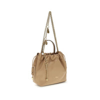 Chloé Icons Chain Shoulder Bag — Beige