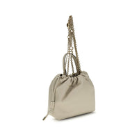Chloé Beige Lambskin Icons Shoulder Bag