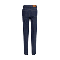 Chloé Slim-Fit Cotton Jeans — Blue
