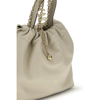 Chloé Beige Lambskin Icons Shoulder Bag