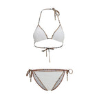 Burberry Check Triangle Halterneck Bikini Set