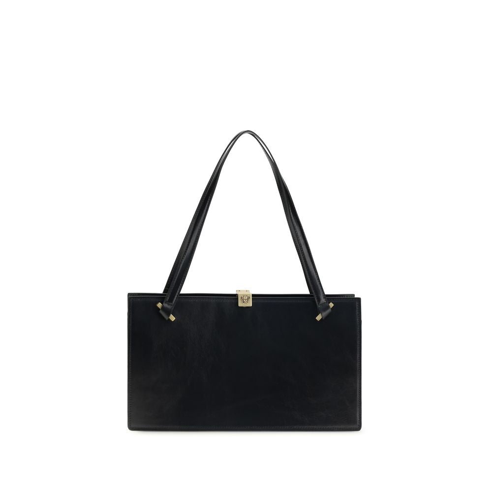 Versace Severine Medusa Leather Shoulder Bag