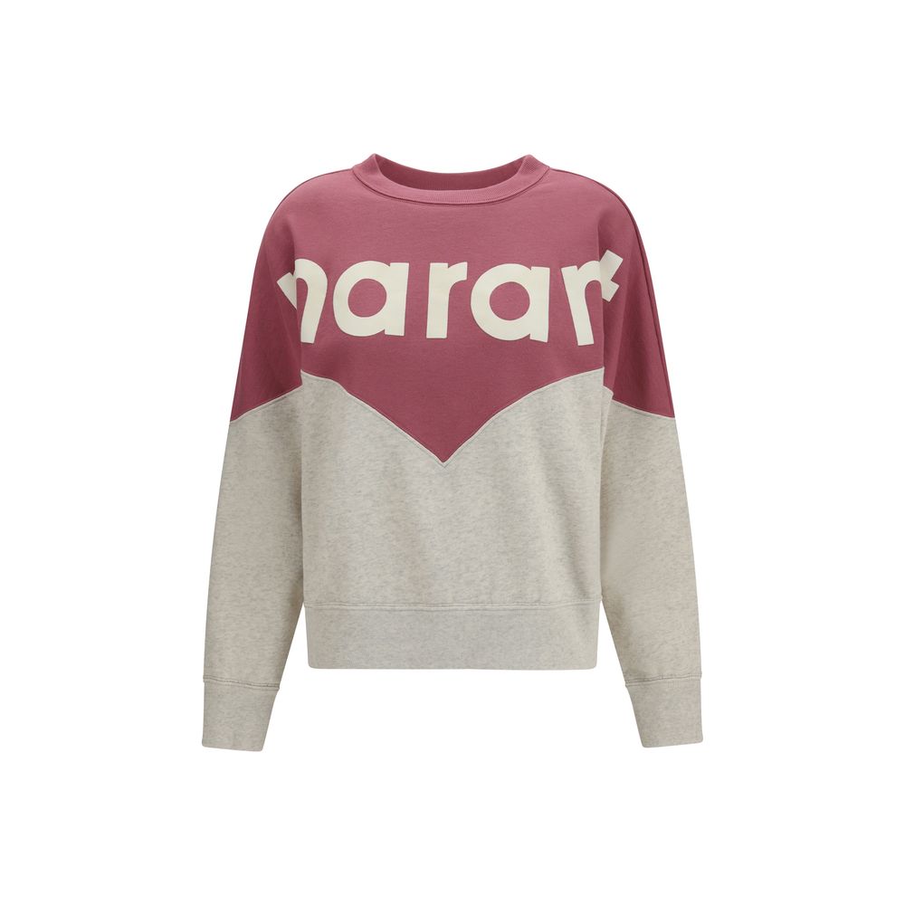 Isabel Marant Étoile Houston Logo Sweatshirt in Multicolor