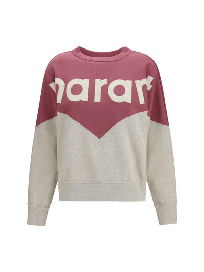Isabel Marant Étoile Houston Logo Sweatshirt in Multicolor