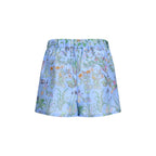 Gucci Floral Print Silk Twill Shorts