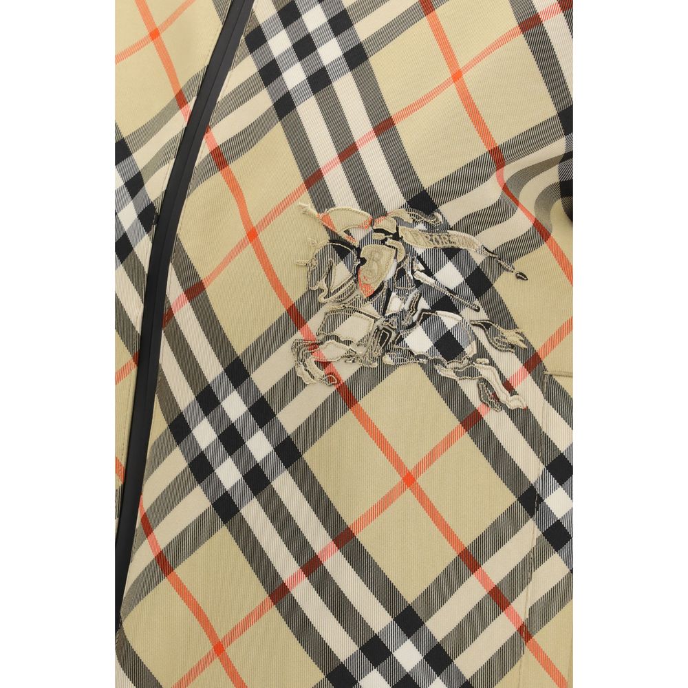 Burberry Reversible Cropped Check Jacket