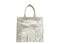 Burberry EKD Canvas Tote Bag with Equestrian Knight Print