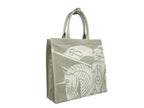 Burberry EKD Canvas Tote Bag with Equestrian Knight Print