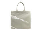 Burberry EKD Canvas Tote Bag with Equestrian Knight Print