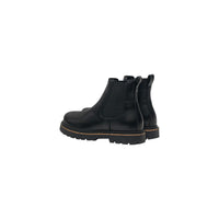 Birkenstock Highwood Slip-On Leather Ankle Boot — Black