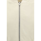 Balenciaga Cropped Technical Faille Bomber Jacket
