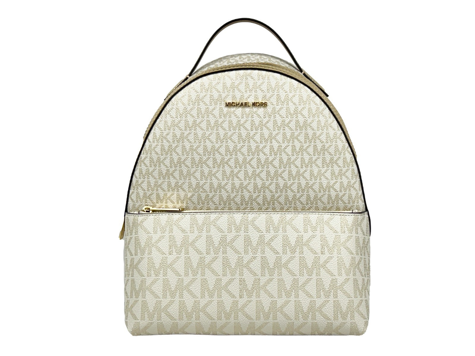 Michael Kors Sheila Backpack Pale Gold – MK Signature