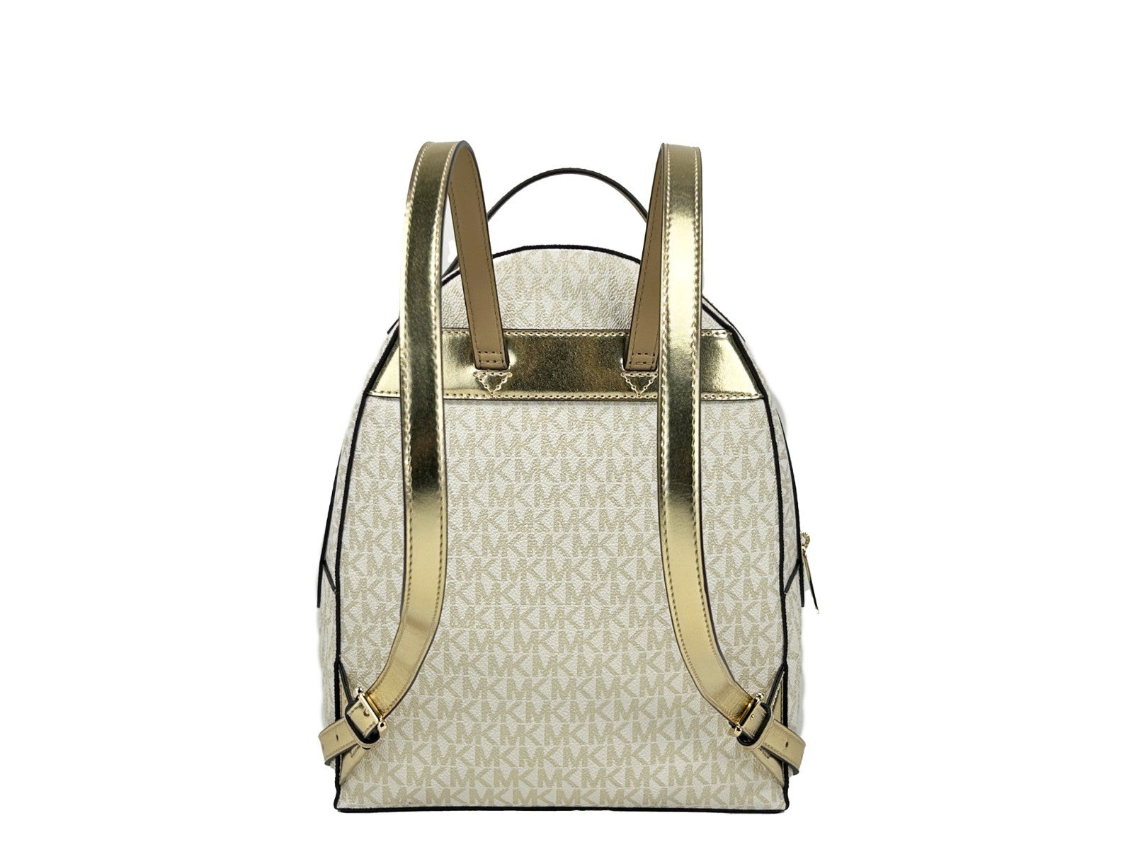 Michael Kors Sheila Backpack Pale Gold – MK Signature
