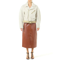 Chloé Belted Trench Jacket — Beige