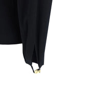 Chloé Black Wool Cropped Sweater