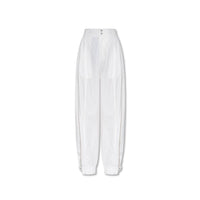 Bottega Veneta Cotton-Blend Zip-Fly Trousers — White