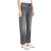 Gucci Oversized Cotton Jeans