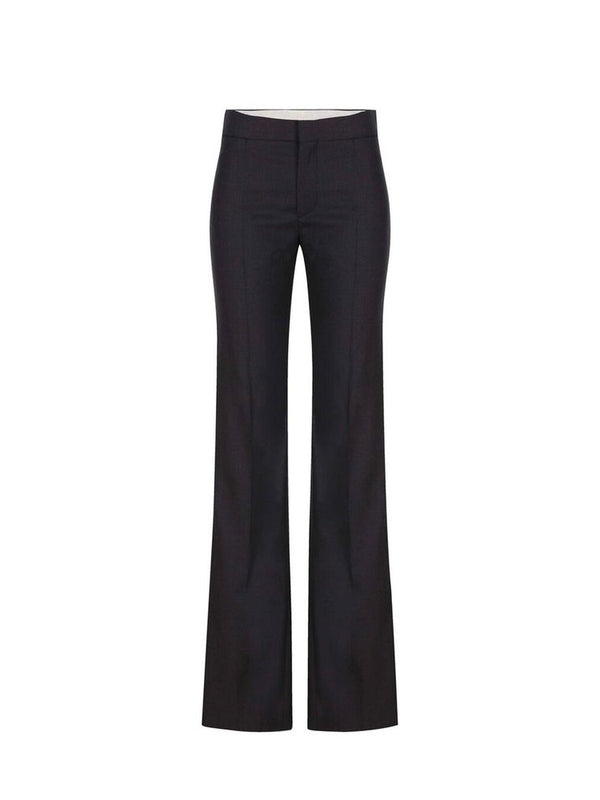 Chloé Gray Wool Dress Pants