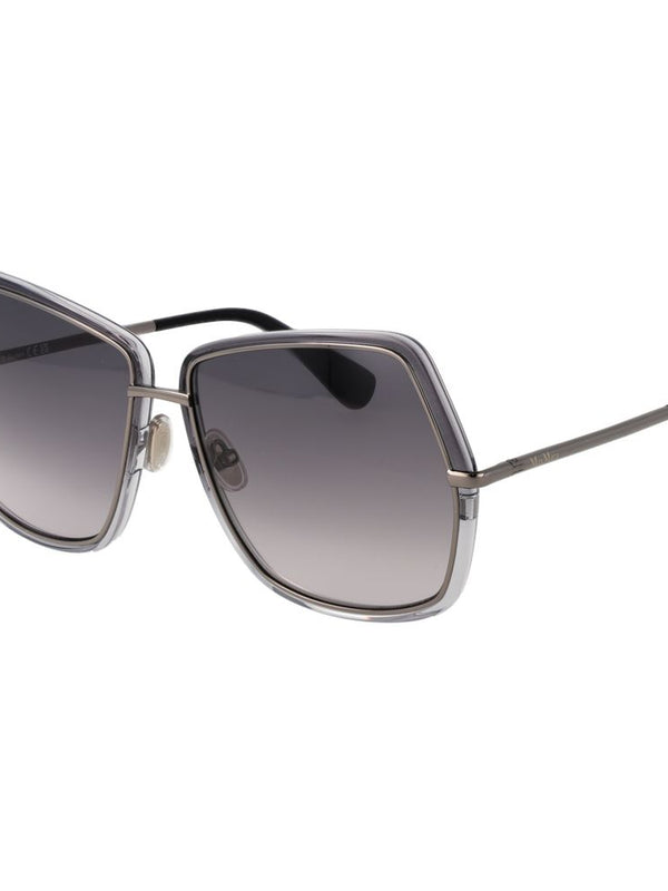 Max Mara Metal Sunglasses — Grey