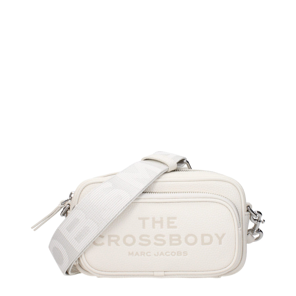 Marc Jacobs Leather Crossbody Bag — White
