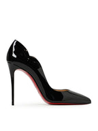 Christian Louboutin Hot Chick Patent Leather Pumps — Black