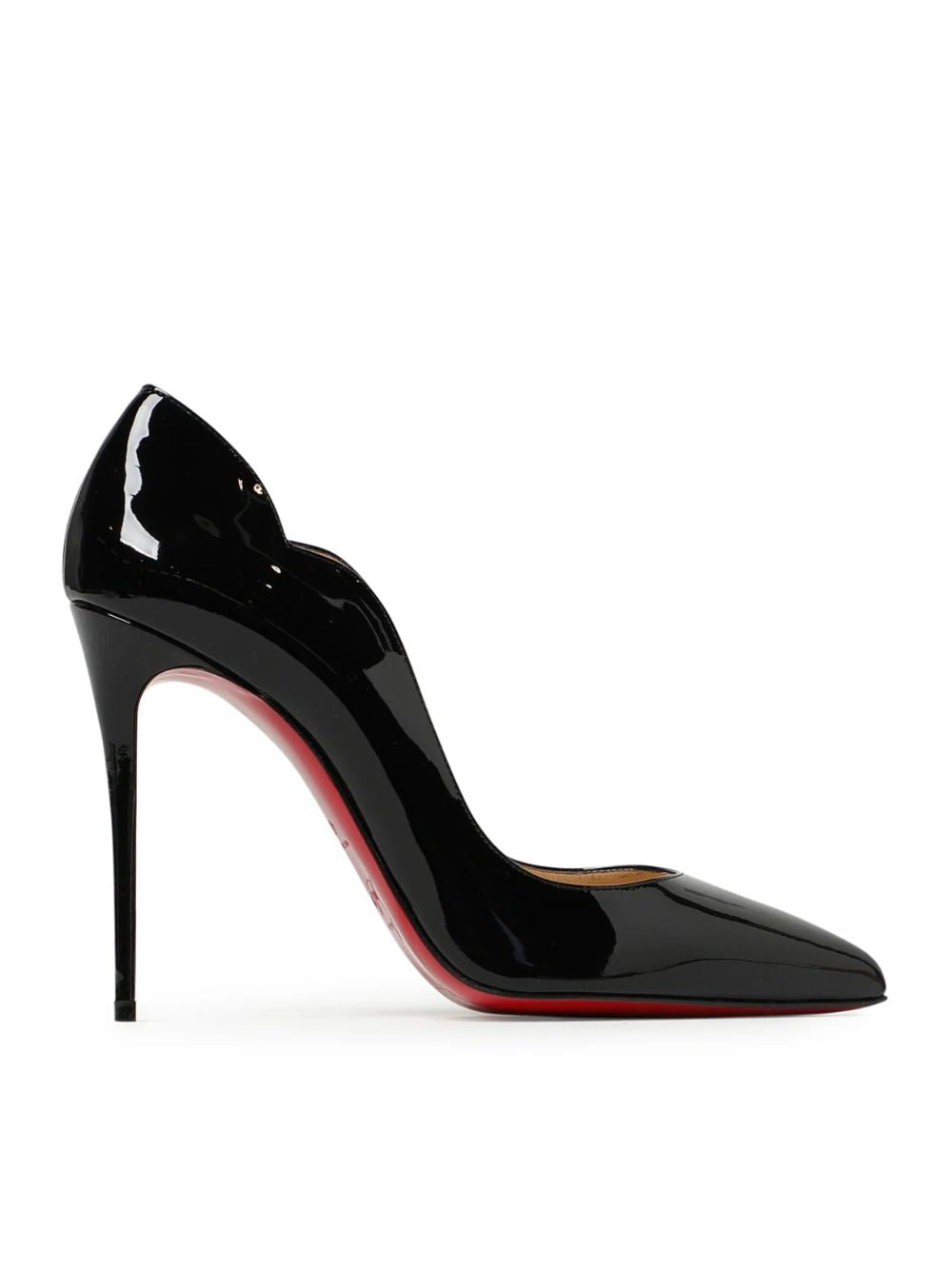 Christian Louboutin Hot Chick Patent Leather Pumps — Black