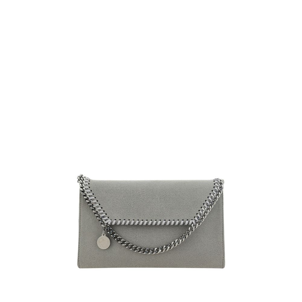 Stella McCartney Falabella Mini Shoulder Bag — Grey