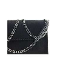Stella McCartney Falabella Mini Shoulder Bag — Black