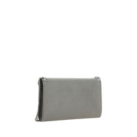 Stella McCartney Falabella Mini Shoulder Bag — Grey