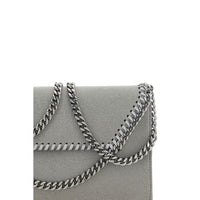 Stella McCartney Falabella Mini Shoulder Bag — Grey