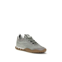 Miu Miu Tyre Technical Fabric Sneaker — Grey