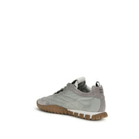 Miu Miu Tyre Technical Fabric Sneaker — Grey