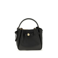 Tory Burch Romy Mini Bucket Bag — Black
