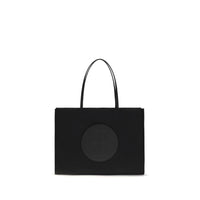 Tory Burch Ella Nylon Tote Bag — Black