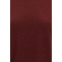 Max Mara Weekend Marea Wool T-Shirt — Bordeaux