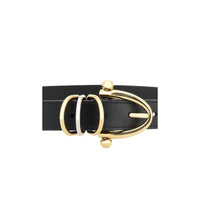 Chloé Bracelet Leather Belt — Black