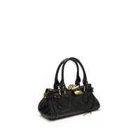 Chloé Paddington Buffalo Leather Bag — Black