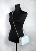 Kate Spade Carey Mini Quilted Leather Camera Crossbody — Wild Sage
