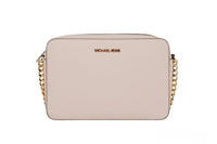 Michael Kors Saffiano Leather East-West Crossbody — Gold