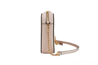 Michael Kors Saffiano Leather East-West Crossbody — Gold