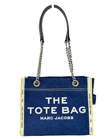 Marc Jacobs Denim Chain Small Tote Bag