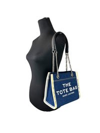 Marc Jacobs Denim Chain Small Tote Bag