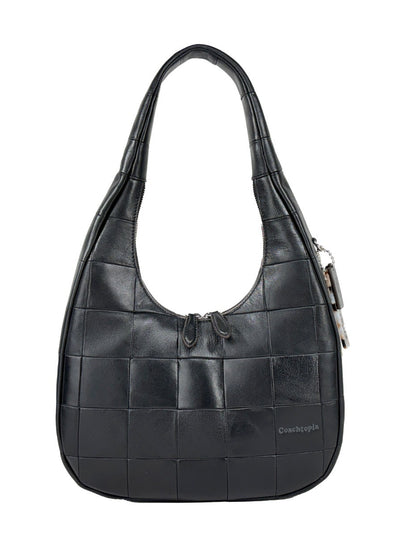 Coach Coachtopia Alter Ego Crescent Shoulder Bag — Black