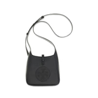 Tory Burch Miller Swing Leather Crossbody Bag — Black