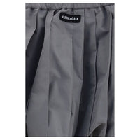 Miu Miu Balloon Mini Skirt — Grey