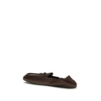 Miu Miu Ruches Nappa Leather Loafer