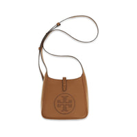Tory Burch Miller Swing Leather Crossbody Bag — Brown